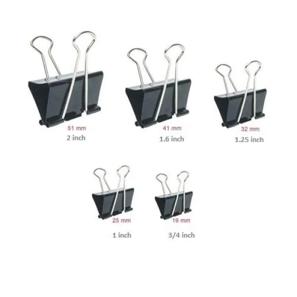 Diamond%20Binder%20Clips%2041mm;%201.58''%20%20(One%20Dozen)%20-%20Image%203