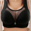【selevn roind】Women Plus Size 36-44 Comfortable No Steel Bra Fashion Bralette Tops Middle Aged Lingerie Adjustable Solid Push Up Underwear. 