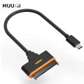 SATA to USB C Cable, USB 3.1 Type-C to 2.5” SATA III Hard Driver Adapter External Converter for SSD/HDD Data.