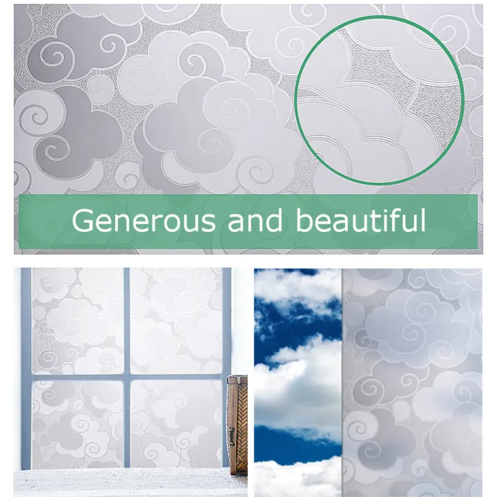 cloud%20pattern%20glue-free%20electrostatic%20glass%20paste%20cellophane%20living%20room%20window%20decoration%20stickers%20-%20Image%204