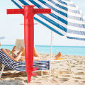 1PC Adjustable Sun Beach Umbrella Stand  Fishing  Parasol Ground Anchor Holder. 