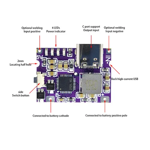 Type-C%20USB%205V%203.1A%20Boost%20Converter%20Step-Up%20Power%20Module%20IP5310%20Mobile%20Power%20Bank%20Module%20With%20Switch%20LED%20Indicator%20-%20Image%205