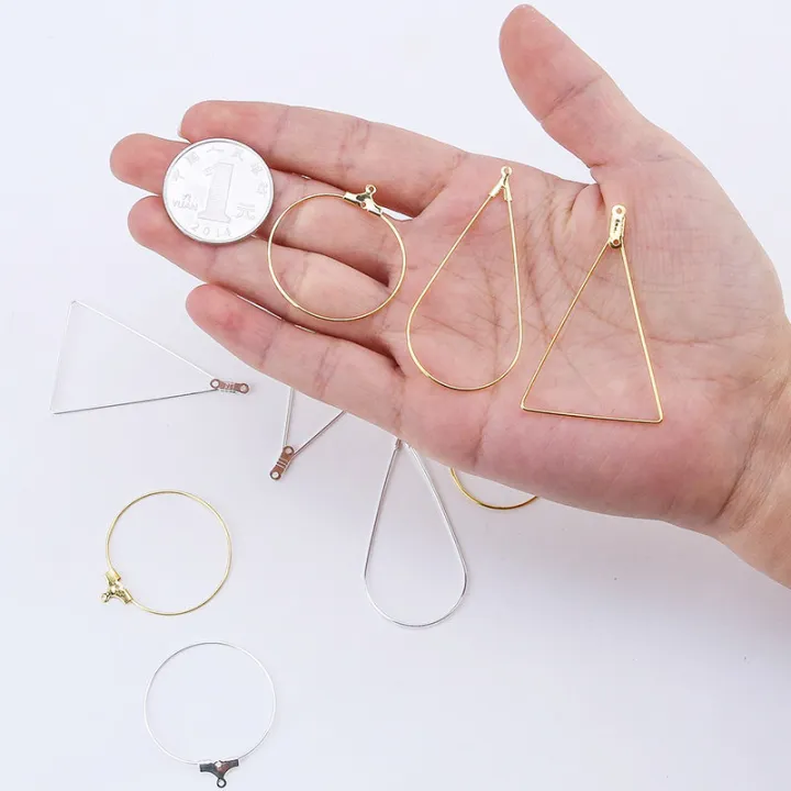 Silver%20Gold%20Color%20Copper%20Hoops%20Earrings%20Kit%20Earrings%20Clasps%20Hooks%20Ear%20Wire%20Hoops%20Earrings%20Wires%20For%20DIY%20Jewelry%20Making%20Supplies%20-%20Image%204