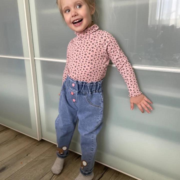 Kids%20Baby%20Girls%20Casual%20Clothes%20Jeans%20Pink%20Bow%20Trousers%20Toddler%20Infant%20Denim%20Clothing%20Pants%20Children%20Bottoms%201%202%203%204%205%206%20Years%20-%20Image%202