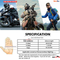 New Tactical Full Finger Motorcycle Riding Gloves - Touch Screen, Anti-slip, Breathable, Water Resistant, Protective Gear for Outdoor Sports, Multiple Sizes. 