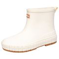 Fashionable Japanese rain boots Ladies wear short rain boots for kitchen work waterproof shoes rubber shoes galoshes trendy outdoor wear.