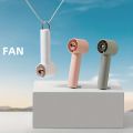 Portable Fan Mini Handheld Fan Unique Design Portable Personal Hand Fan USB Rechargeable with Powerful Turbo Wind Hook design. 