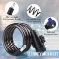 Giant High Security Level Bicycle Lock Bike Chain Lock Anti-theft Bicycle Chain Lock with Key for E-bike Mountain Bike.