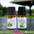 Cosprof Rosemary & Tea Tree Essential Oil Combo Pack Each 10ml. 