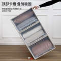 Storage drawer type, plastic household clothing, transparent wardrobe, box, clothing storage cabinet, toy sorting box. 