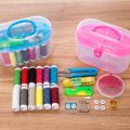 Sewing Kit Needle Box Set 10 in 1 Household Sewing Tools Portable Sewing Kit. 