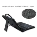 ph Universal Tablet Case With Keyboard Stand Function Travel Portable Sleeve Removable Keyboard Cover PU Leather Keyboard Folio Case Cover Compatible For 7/8 Inches IOS Android Windows System Tablet. 