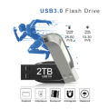 2TB Metal Usb 3.0 Pen Drive 2TB Usb Flash Drives 1TB High Speed Pendrive Waterproof Usb Flash Disk New Upgraded TYPE-C Adapter Gonghpng.