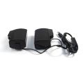 Portable Computer Speaker Portable Mini Laptop Desktop Pc Sound Box Subwoofer with Usb 3.5mm Wire Volume Adjustment for Stereo. 