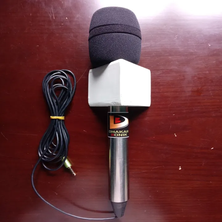Journalist/Reporters%20Microphone%20For%20Mobile%20Phone%20With%20Black%20Foam%20-%20Microphone%20-%20Image%203