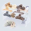 Acrylic Headband Holder Clear Headband Stand Hair Accessories Storage Rack for Jewelry Headband Hair Clasp.