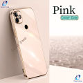 For Itel Vision 1 Plus Luxury 6D Plating Soft Casing Silicone Square Frame Phone Case Back Cover - Phone Back Cover.