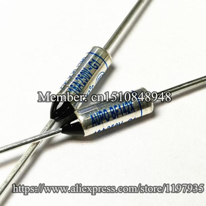Lot De 5 Fusibles AUPO BF142 142°C 250V 10A - Pour Appareils électriques Et électroniques