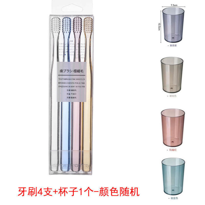 Soft%20adult%20high-end%20transparent%20crystal%20small%20head%20oral%20cleaning,%20fine%20bristled%20toothbrush%20for%20home%20use%20-%20Image%207