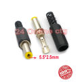 DC Power Connector 5.5x2.5 Mm 2 Pcs. 