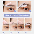 Eyebrow Trimming Knife Eyebrow Face Razor For Women Eyebrow Scissors With Comb Brow Trimmer Scraper. 