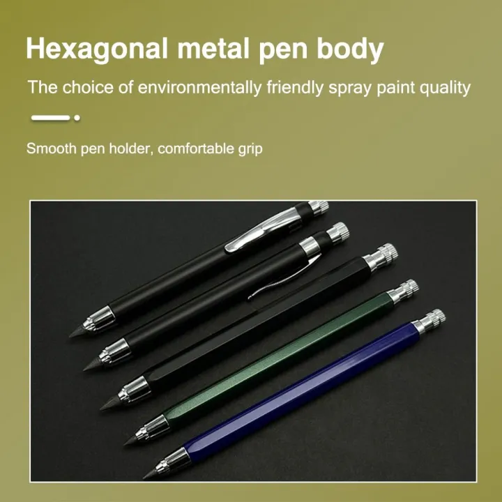 High%20Quality%204.0mm%20Mechanical%20Pencil%20Metal%202B/4B/6B/8B/10B%20Pencil%20Refill%20Automatic%20Pencil%20Drawing%20Writing%20Tool%20Sketch%20Comics%20Design%20Sketch%20Pencil%20Art%20Painting%20Supplies%20-%20Image%207