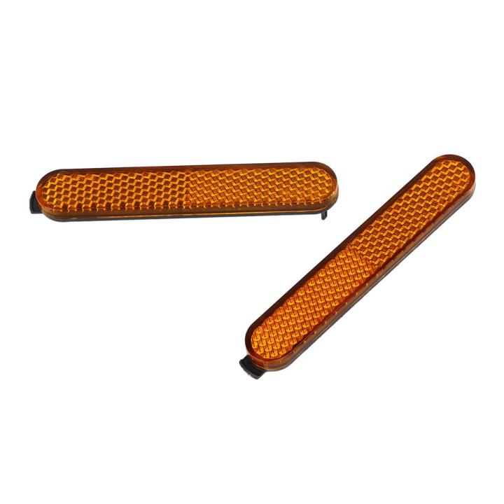 Electric Scooter Warning Reflector, ABS Scooter Side Wheel Cover Reflector for Repair