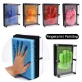 Novelty Clone Toy Home Decoration Fingerprint Painting Pin Art Board Hand Model. 