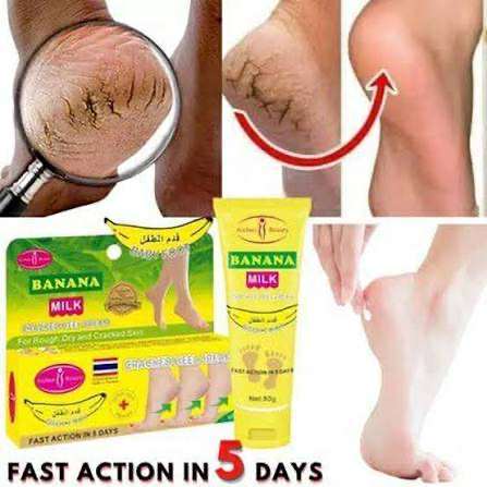 Picture of AICHUN BEAUTY 80gm Cracked Heel Cream Foot Care Banana Milk Cream Rough Dry Skin Baby Foot Picture of AICHUN BEAUTY 80gm Cracked Heel Cream Foot Care Banana Milk Cream Rough Dry Skin Baby Foot AICHUN BEAUTY 80gm Cracked Heel Cream Foot Care Ban
