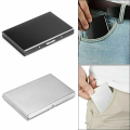 Thin Slim Anti-Scan Case Card Holder Wallet Blocking RFID Metal. 