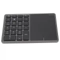 Wireless Numeric Keypad, Portable Size Number Keypad Touchpad Design for Office. 