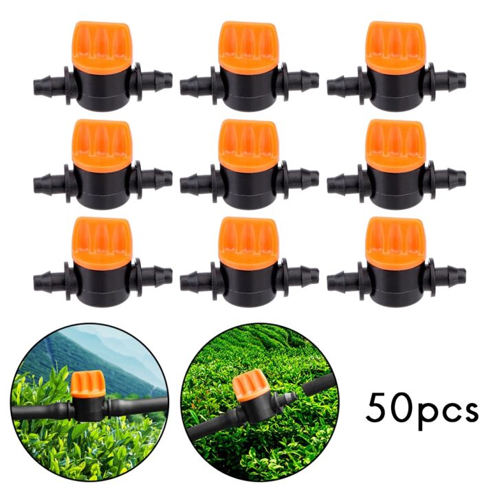 50Pcs%201/4Inch%20Pipe%20Mini%20Valve%204/7mm%20Hose%20Controller%20Baed%20Adapter%20-%20Image%203