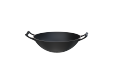 Walton WCW CITK 2600 Cast Iron Kadai - 26cm - Black. 