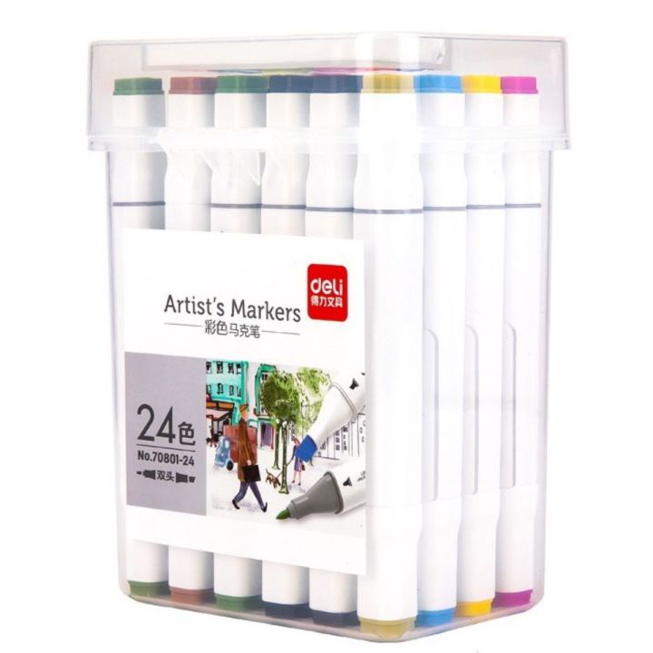 Deli%2070803-24%20Dual%20tip%20Sketch%20marker%20-%20Image%204