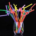 Flexible Plastic Drinking Straws, 10 Inches Extra Long Colorful- 100 pcs Flexible Plastic Drinking Straws, 10 Inches Extra Long Colorful- 100 pcs.