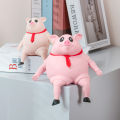 GC Pig Action Figure Toy Cute Pig Soft Figure Doll Funny Stress Relief Toys For Gifts Party Favor.