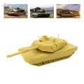 1/72 4D Assembled Tank Jigsaw Toys Tank Kits for Girls Kids Children.