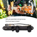 Prewired Loaded Guitar Control Plate Fully Load Guitar Control Plate DIY for Luthiers for Replacement.
