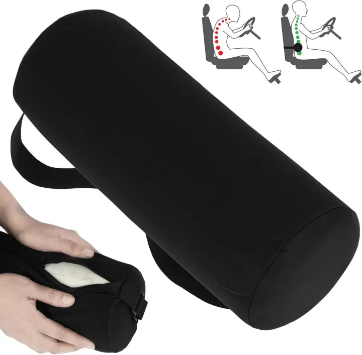 Lumbar%20Roll%20Pillow%20for%20Lower%20Back,%20Lumbar%20Support%20Pillow%20Memory%20Foam%20Roll%20Pillow%20with%20Removable%20Washable%20Cover%20Ergonomic%20Neckroll%20Pillow%20with%20Elastic%20Strap%20Length%20Back%20Support%20Roll%20for%20Chair%20-%20Image%204