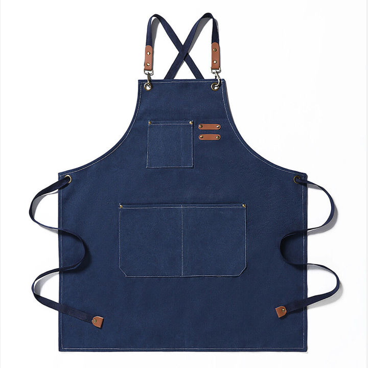 Men%20Women%20Thick%20Canvas%20Denim%20Bib%20Apron%20Kitchen%20Cooking%20Workshop%20Heavy%20Work%20Apron%20-%20Image%202