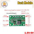 Step-Down Power Module 5V-16V to 1.5V 1.8V 2.5V 3.3V 5V Buck Voltage Converter 3A - Step-Down Module 5V-16V to Adjustable Voltages 3A. 
