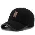 2021 Baseball Cap Winter Dad Hat Warm Thickened Cotton Snapback Caps Ear Protection Fitted Hats For Men. 