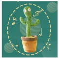 Dancing Cactus Talking Cactus Stuffed Plush Toy Electronic Toy with Song Plush Cactus Potted Toy Early Education Toy for Kids by Tamai shop. 
