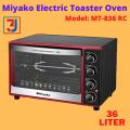Miyako Electric Oven 36 Liter MT-836 RC.