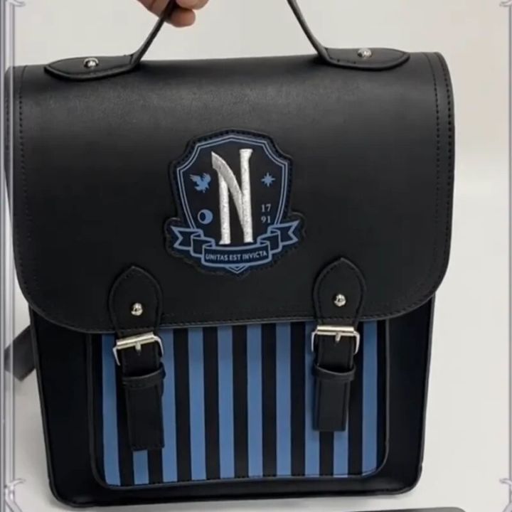 Wednesday%20Addams%20College%20Bag%20Cosplay%20Schoolgirl%20Backpack%20British%20Fashion%20Style%20Collection%20Schoolbag%20For%20Kid%20Birthday%20Gift%20-%20Image%205