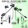 PLEXTONE G30 GL TYPE C Game Live Upgraded Dual Mode DSP Earphones Gaming Headset Headphone with HD Microphone 6 Gaming Effects For Phone Tablet Pad HUAWEI XIAOMI SAMSUNG REALME PIXEL.
