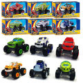 Children's Toy Car and Monster Machines Super Stunts Blaze Boys Kids Truck Car Coll Gift For Child At Birthday Christmas Gifts. 