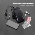 Waterproof Phone Arm running Bag Sports Running Gym Bag for Mobile Phone under 6.5 inches. 