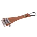 A Natural Jujube wood 4/4 violin Parts accessories Set of Fine-Tuning, Chinrest Chin Rest, Strings, Tail Nail, Tail Rope, Screw, Drawplates, Knob. 