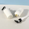 400ml Empty Beige Modern Design Refillable Shampoo and Conditioner Dispenser Pump Bottle with Pump Set 3pcs.